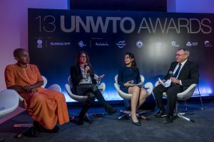 Panelists in action during the 13th UNWTO Awards in 2017