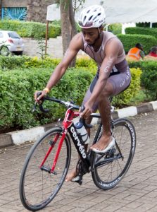 The day for the Ruiru event, that was described as 'relatively flat and fast', started with the Sprint triathlon comprising a 750m-swim followed by a 21.6KM-cycle and 7.1KM-run