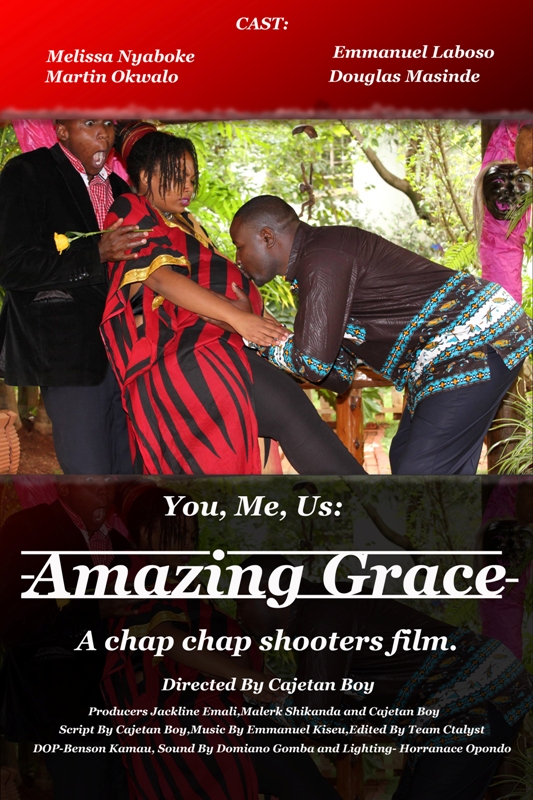 AMAZING GRACE by Cajetan Boy revolves around an urban woman whose plan to have a secret wedding is interrupted at the eleventh hour by the sudden appearance of a 'ghost'.