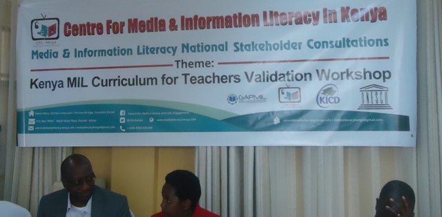 Led by Centre for Media and Information Literacy in Kenya (CMIL-Kenya), the stakeholders converged at the Kenya Institute of Curriculum Development (KICD) in the capital, Nairobi